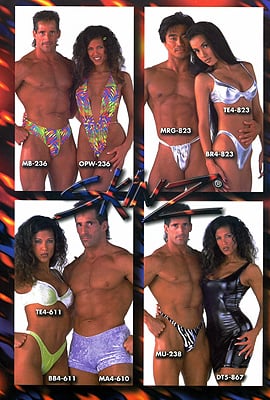 skinz 1998 swimwear catalog